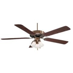 Quạt trần đèn Mỹ Minka Contractor F647 5 cánh 132cm 56w AC