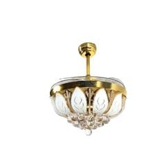 Quạt trần đèn thu cánh Homesick 4 cánh 107cm 70w AC 8639 VLQTHO-029