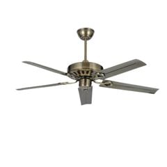 Quạt trần màu đồng cổ 5 cánh sắt 132cm 75w AC T52-6400TA VLQTTQ-103