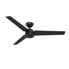 Quạt trần Mỹ Hunter Protos Đen mờ 3 cánh 132cm 100w AC