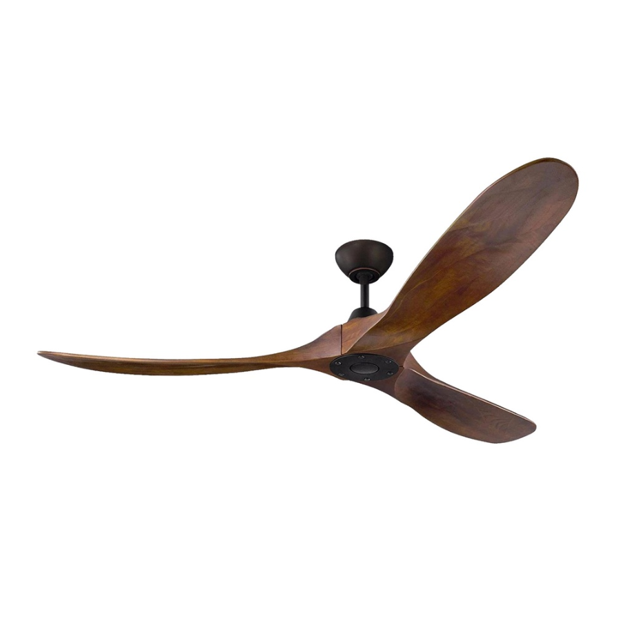 Quạt trần Royal 3 cánh gỗ màu tối sải cánh 152cm VLQTTQ-274