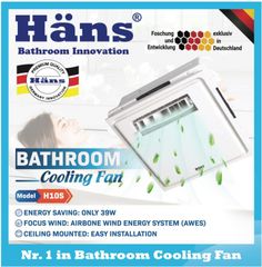 Quạt mát âm trần công tắc Hans H10S