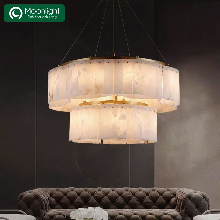 Đèn thả trang trí 2 tầng VLTHTR-289