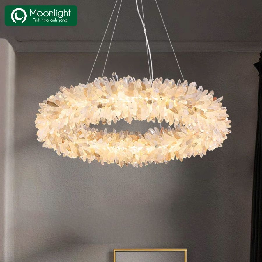 Đèn thả pha lê vòng VLTHPL-748