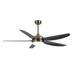 Quạt trần đèn Đài Loan Luxaire Strong II 5 cánh 142cm 90w DC