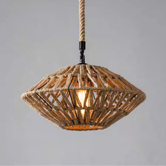 Đèn thả dây thừng hình thả dù đĩa bay VLTHDT-004