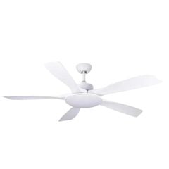 Quạt trần đèn Homesick 5 cánh màu trắng 142cm 45w DC 8059 WH VLQTHO-038