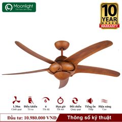 Quạt trần Mr.Vu URAGANO 5 cánh 1m38