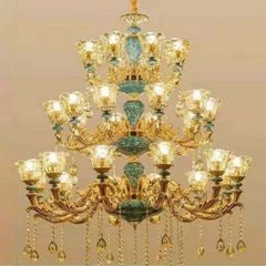 Đèn chùm hợp kim VLCHHK-417 - Trên 24 tay