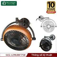 Quạt trần Mr.Vu VIVI 3 cánh 21cm 13W DC