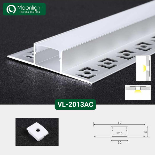 Thanh nhôm định hình profile VL-2013AC