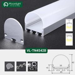 Thanh nhôm định hình profile VL-TN4542B