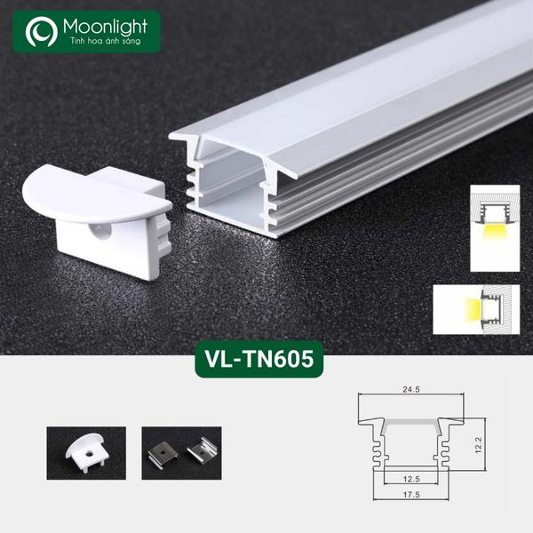 Thanh nhôm định hình profile VL-TN605