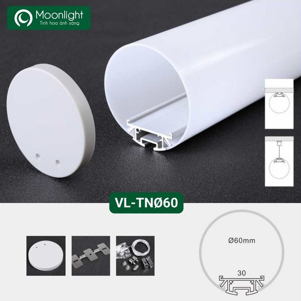 Thanh nhôm định hình profile VL-TNØ60