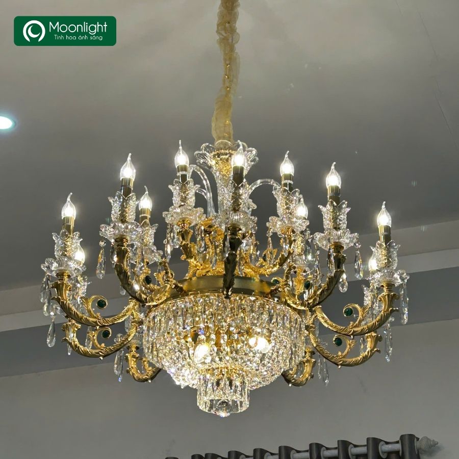 Đèn chùm hợp kim 50993VLCHHK-435