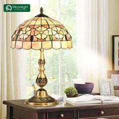 Đèn bàn tiffany hoa 6 cánh D31xH48cm VLDBTF-071