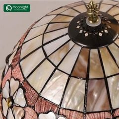 Đèn bàn tiffany hoa 6 cánh D31xH48cm VLDBTF-071