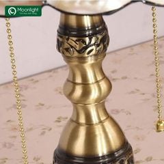 Đèn bàn tiffany hoa 6 cánh D31xH48cm VLDBTF-071