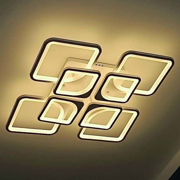 Đèn mâm led mica 8 cánh D600*600 MN048/8 VLDMMI-064