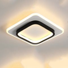 Đèn mâm mica vuông KT D240*240*H60, 24W KL52 VLDMMI-316