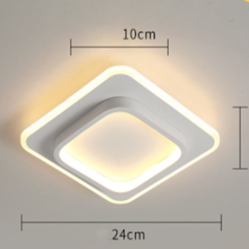 Đèn mâm mica vuông KT D240*240*H60, 24W KL52 VLDMMI-316