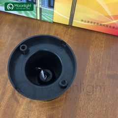Đèn trụ cổng hàng rào tròn trắng đục D250 (giá chưa bao gồm bóng) VLNTTC-002