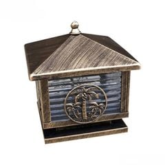 Đèn trụ cổng hàng rào cây dừa (giá chưa bao gồm bóng) VLNTTC-006
