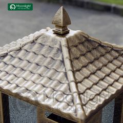 Đèn trụ cổng hàng rào vuông VLNTTC-012