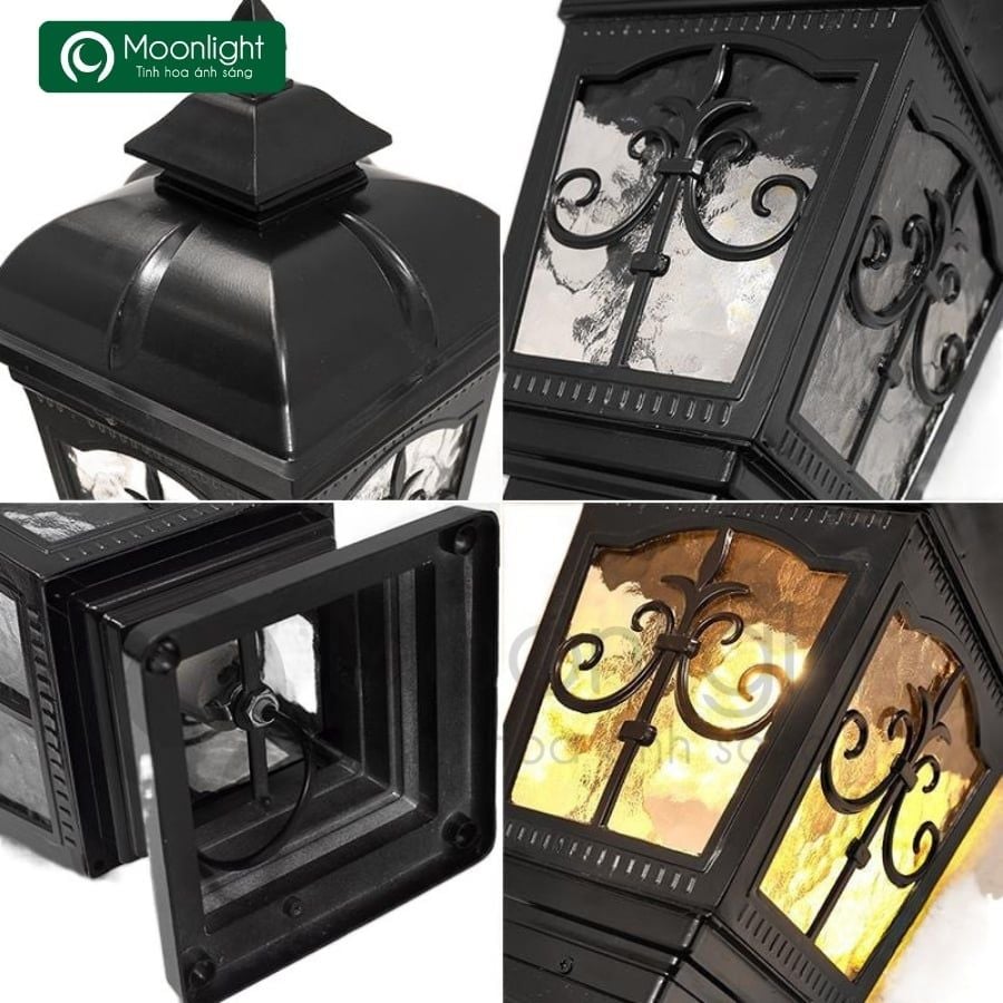 Đèn trụ cổng hàng rào VLNTTC-046