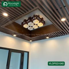 Đèn ốp trần gỗ VLOPGO-040