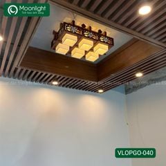 Đèn ốp trần gỗ VLOPGO-040