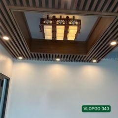 Đèn ốp trần gỗ VLOPGO-040