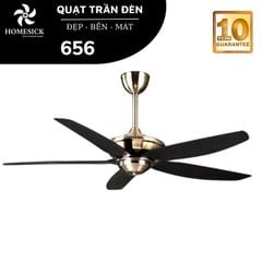 Quạt trần Homesick 5 cánh 144cm 90w AC 656 VLQTHO-037