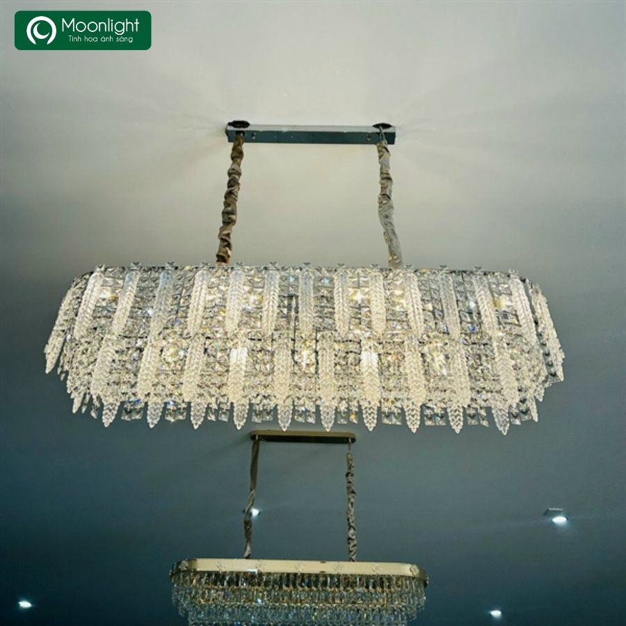 Đèn thả pha lê chùm dài D1200*310 20328-1200D VLTHPL-729-AC (Bộ)