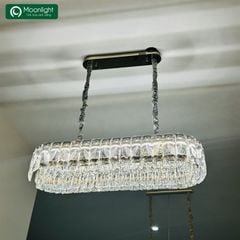 Đèn thả pha lê chùm dài D900*300 69550-900+300 VLTHPL-734-AA (Bộ)