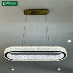 Đèn thả pha lê vòng dài D900*300 1006-300*900 VLTHPL-740-AA (Bộ)