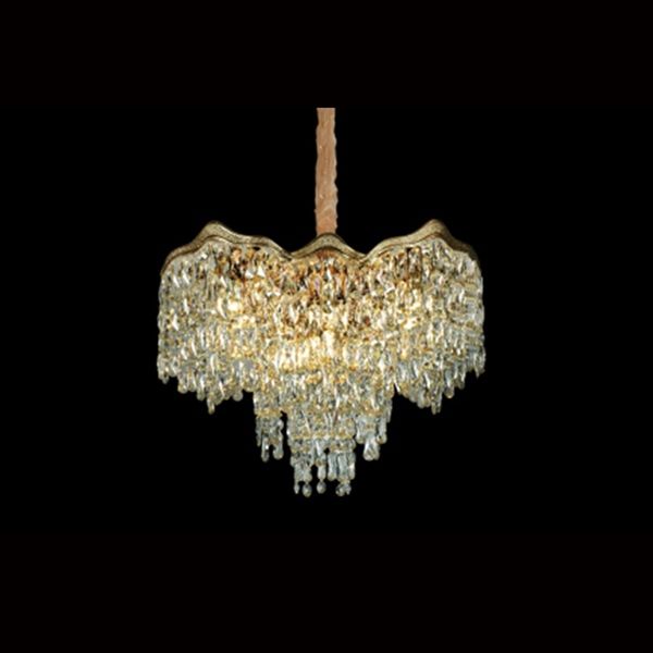 Đèn thả pha lê chùm tròn D550 9969-13 VLTHPL-744-AA (Bộ)