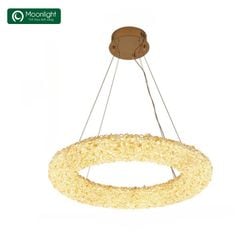 Đèn thả pha lê vòng NE143 chất liệu pha lê, hợp kim sắt VLTHPL-749