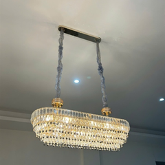 Đèn thả pha lê dài VLTHPL-775-AB (Cái)
