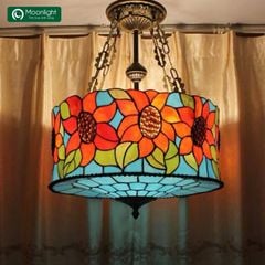 Đèn thả tiffany hình hoa VLTHTF-044