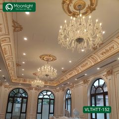 Đèn chùm pha lê 24 tay E14*24 VLCHPL-142
