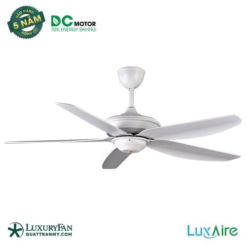 Quạt trần Đài Loan Luxaire Windy 5 cánh 142cm 55w DC