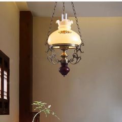 Đèn thả thủy tinh đèn thả dầu PA - 2701/1 VLTHTI-005