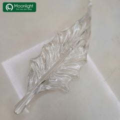 Đèn thả thông tầng chiếc lá trong suốt VLTHTT-338