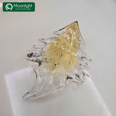 Đèn thả thông tầng chiếc lá vàng VLTHTT-339