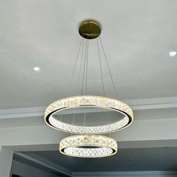 Đèn thả pha lê vòng tròn VLTHPL-733