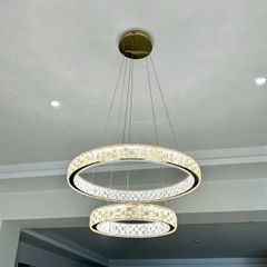 Đèn thả pha lê vòng tròn VLTHPL-733