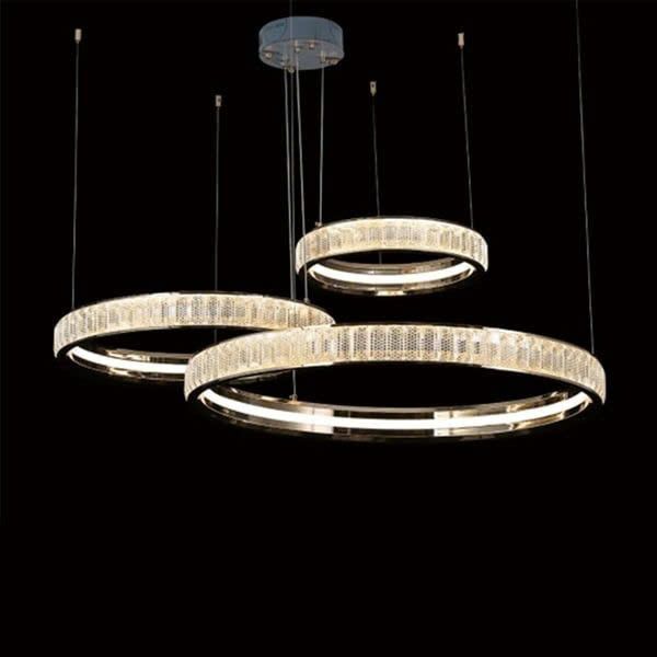 Đèn thả pha lê vòng tròn VLTHPL-733
