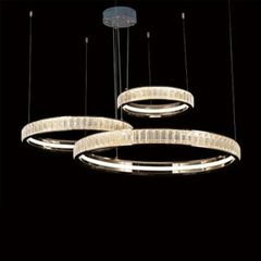 Đèn thả pha lê vòng tròn VLTHPL-733