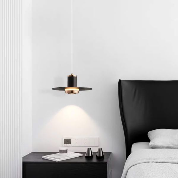 Đèn thả hợp kim hình nón D250 led ánh sáng 3000k VLTHHK-223